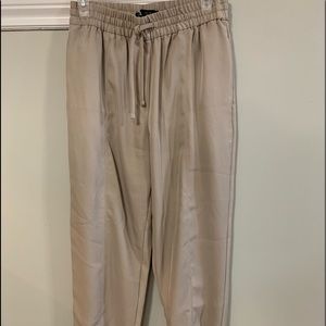 Beige dress pants trousers